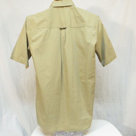Wrangler Fishing Khaki Shirt Size Small - Picture 2 of 3